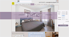Desktop Screenshot of hotel-antigwenn.com