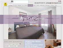 Tablet Screenshot of en.hotel-antigwenn.com